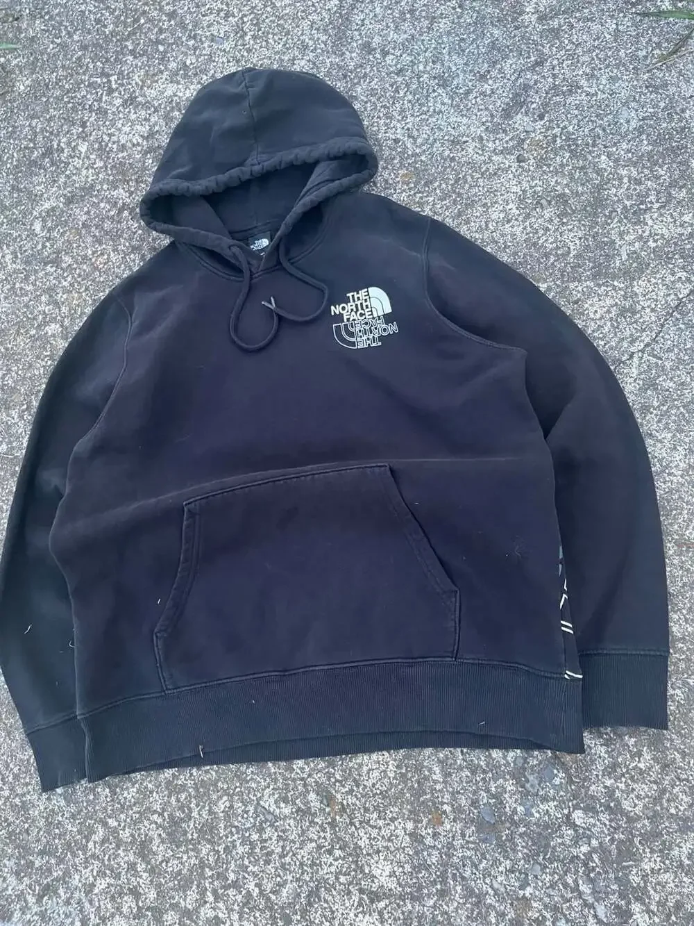 The North Face All-Over Print Logo Pullover Hoodie